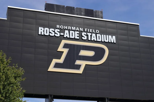 West Lafayette Circa Agosto 2020 Estádio Ross Ade Universidade Purdue — Fotografia de Stock