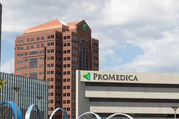 トレド Circa 2020年9月 トレドのPromedica本社 Promedicaは医療システムです — ストック写真
