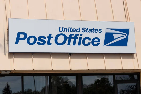 Toledo Circa Setembro 2020 Usps Post Office Location Usps Responsável — Fotografia de Stock