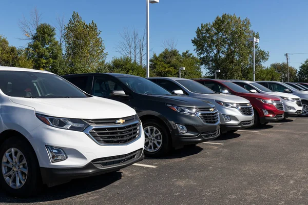 Plainfield Circa Září 2020 Chevrolet Automobile Dealership Chevy Divize General — Stock fotografie