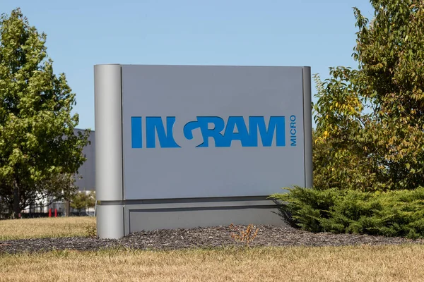 Plainfield Circa Settembre 2020 Ingram Micro Mobility Warehouse Ingram Micro — Foto Stock