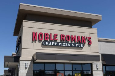 Balıkçılar - 31 Ağustos 2025: Noble Roman 's Craft Pizza ve Bar Restoranı. Asil Romalıların merkezi Indianapolis 'te..