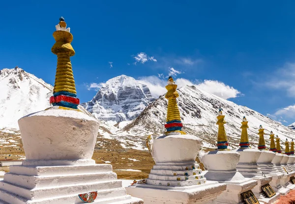 Tibet. Heilige berg kailash. Noord gezicht — Stockfoto