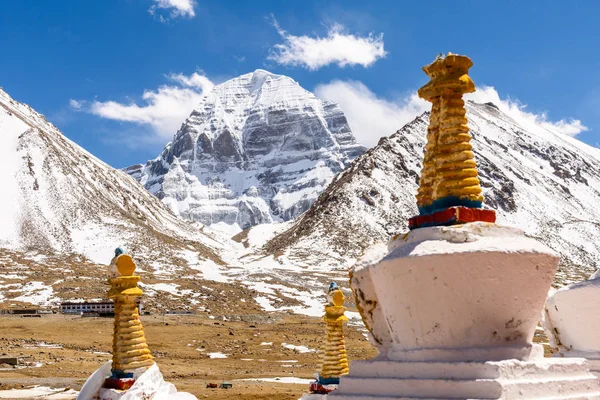Tíbet. Monte Kailash. Cara norte — Foto de Stock