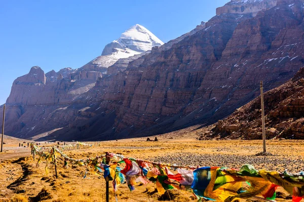 Tibet. Heilige berg kailash. — Stockfoto