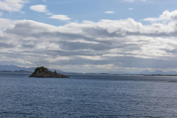 Lofoten Summer Landscape Lofoten Ist Ein Archipel Der Provinz Nordland — Stockfoto