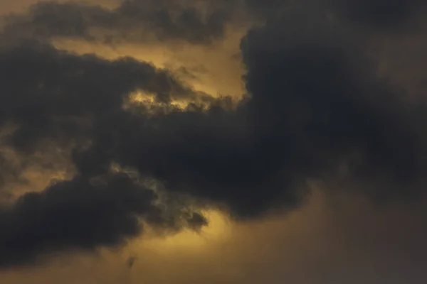 Thunderclouds Gray Sky Beautiful Background — Stock Photo, Image