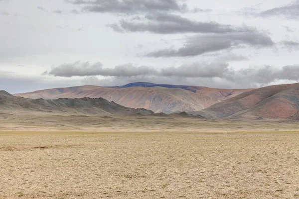 Vista Típica Del Paisaje Mongol Mongolia Altai Mongolia —  Fotos de Stock