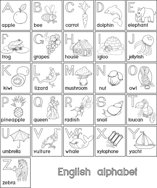 English - French: Anglais animaux vocabulaire avec papier à lettres doublé  et livre de coloriage pour les enfants : Facile et amusant jeux  d'apprentissage anglais français animaux mots de base avec la