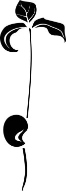 Fide siyah stilize silüeti