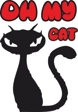 Kedi Silueti, Hayvan Sevenler İçin Evcil Hayvan İzleri