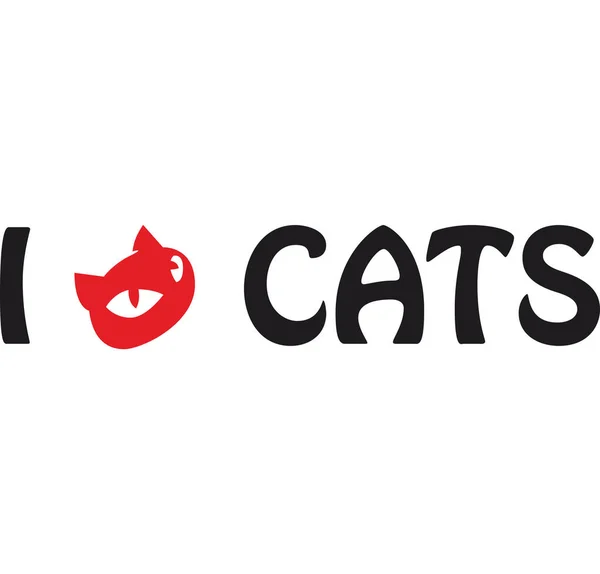Katzensilhouette Haustierprints Für Tierliebhaber — Stockfoto