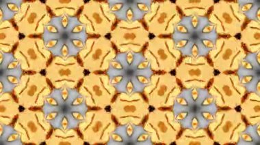 Konser, gece kulübü, müzik videosu, etkinlikler, gösteriler, moda, tatil, sergi, LED ekranlar ve projeksiyon haritalama için soyut çok renkli döngü kaleydoskop animasyonu.