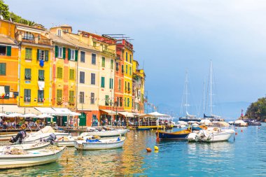 Yat ve tekne ile güzel defne Portofino İtalya