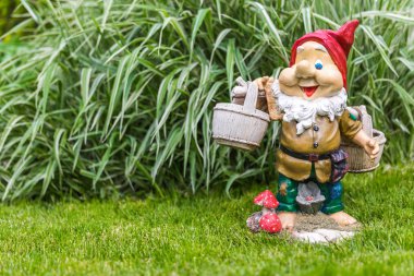 Ev Bahçe, Bahçe cüce güzel gnome dekorasyon