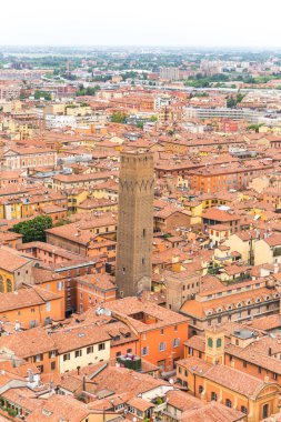 Bologna görünümü kulenin şehir