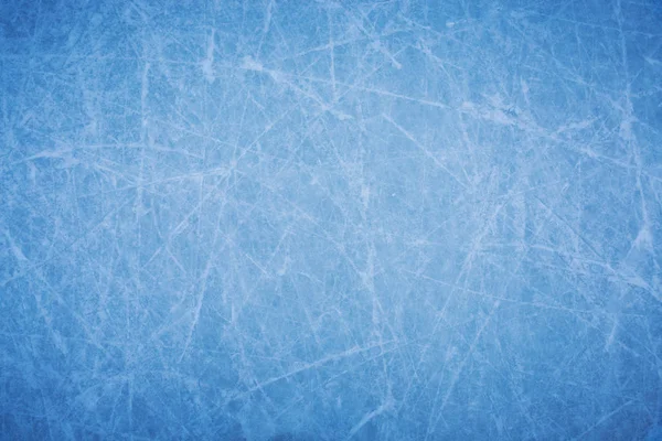 Ice rink oppervlaktetextuur achtergrond met krassen — Stockfoto