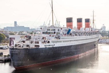 Queen Mary Long Beach California Abd Limanı'nda demirledi