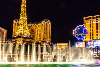 Las Vegas, Abd - 28 Mayıs 2015: Las Vegas'ta Clark County, Nevada USA'daki şerit görünümü
