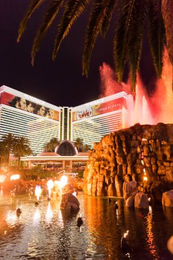 Las Vegas, Usa - 28 Mayıs 2015: Mirage Otel ve Kumarhanesi