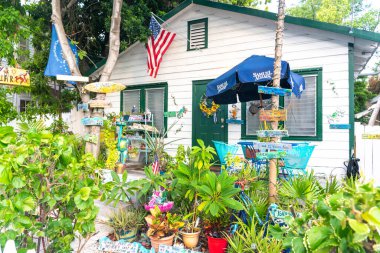Key West, Florida, Usa - 12 Eylül 2019: Key West, Florida
