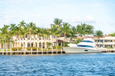 Fort Lauderdale Florida 'daki Lüks Rıhtım Malikanesi
