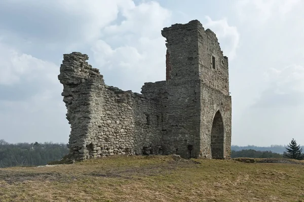 Ruins Kremenets Castle Kremenets Town Ukraine — Stock Photo, Image