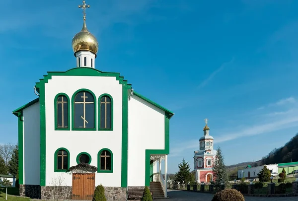 Gebäude Der Heiligen Dreifaltigkeit Kyrill Und Methodius Kloster Drachyno Dorf — Stockfoto