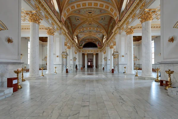 Odesa Oekraïne Maart 2019 Interieur Van Transfiguration Cathedral Odesa Oekraïne — Stockfoto