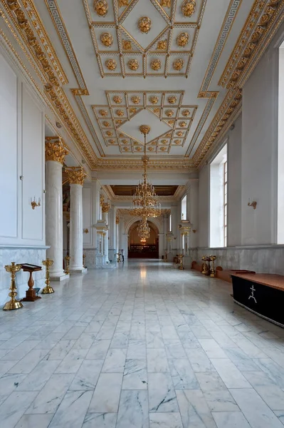 Odesa Ucrânia Março 2019 Interior Catedral Transfiguração Odesa Ucrânia — Fotografia de Stock