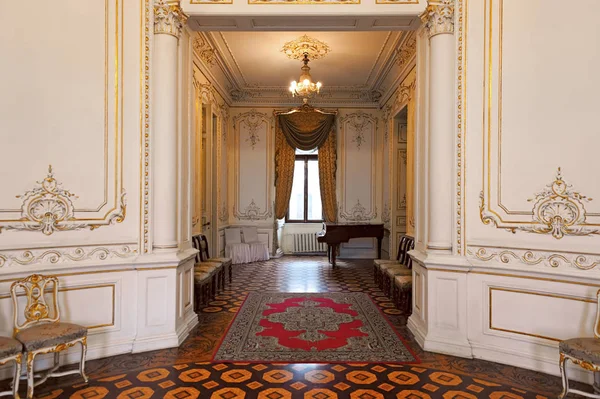 Wnętrze Pałacu Hrabiów Tołstoja Powszechnie Znany Jako Dom Naukowców Odessie — Zdjęcie stockowe