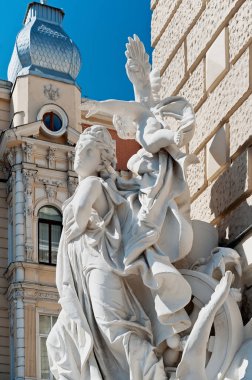Odesa Ukrayna Opera ve Bale Barok Odessa Ulusal Akademik Tiyatro dışında Heykel