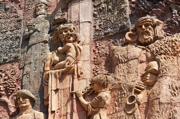 Der Zentrale Markt Gebäude Fassade Außendetails — Stockfoto