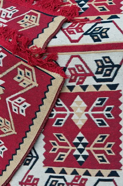 格鲁吉亚传统地毯样品 — 图库照片