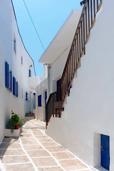 Naoussa Cityscape Paros Island Greece — Stock Photo, Image