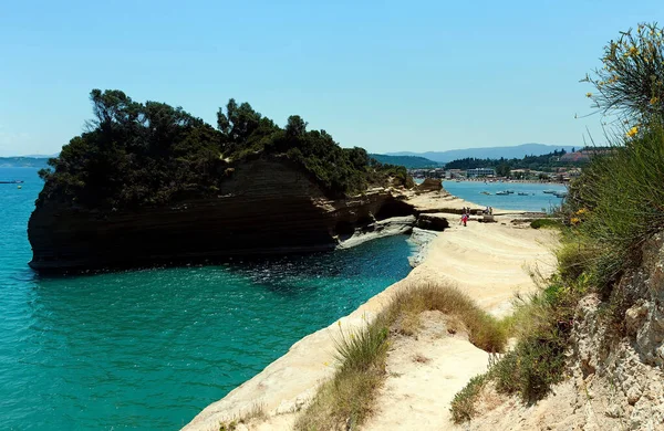 Canal Amour Sidari Landscape Corfu Island Greece — Stock Photo, Image