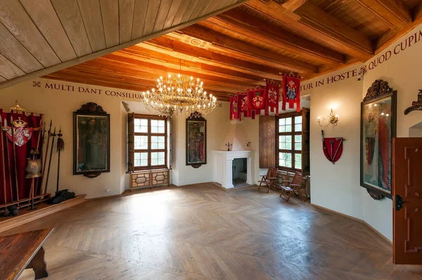 Ukrayna 'nın Lviv bölgesindeki Zhovkva kalesi.
