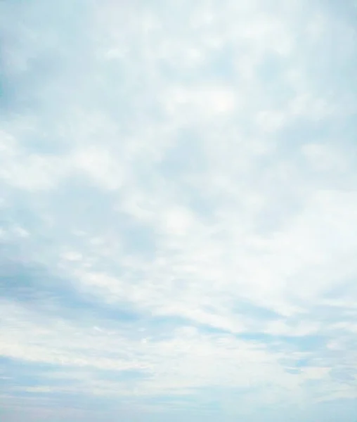 Niebo Pokryte Miękkimi Chmurami Cyrru — Zdjęcie stockowe