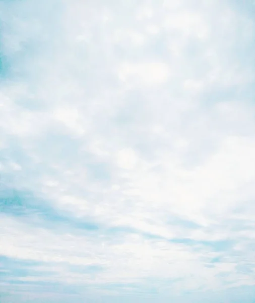 Cielo Cubierto Suaves Nubes Cirros —  Fotos de Stock