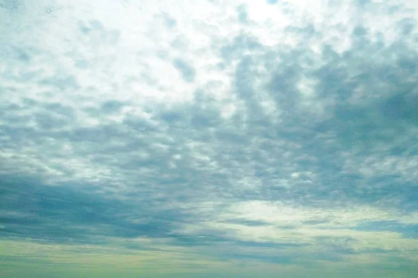 Cielo Cubierto Suaves Nubes Cirros — Foto de Stock