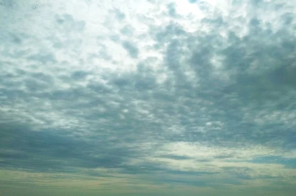 Cielo Cubierto Suaves Nubes Cirros — Foto de Stock