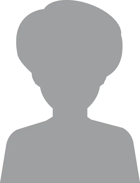 Hand Drawn Modern Woman Avatar Profile Icon Portrait Icon User — Stock Vector