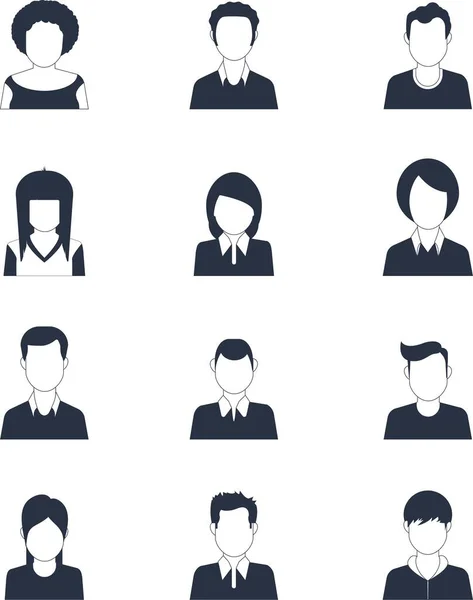 User Avatars — Customizable Vector Profile Pictures