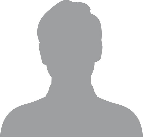 Hand drawn, modern, man avatar profile icon (or portrait icon). User flat avatar icon, sign, profile male symbol