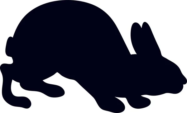 Beyaz Arka Planda Izole Edilmiş Çeşitli Pozlarda Oturan Şirin Tavşanların — Stok Vektör