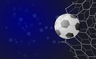 Futbol futbol arka plan, vektör çizim