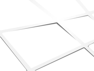 Beyaz arka plan web şekil tasarlamak paparcut tarzı ile illüstrasyon vektör