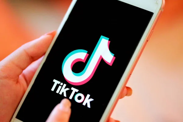 Nakhonratchasima Thailand Mei 2020 Ikon Informasi Aplikasi Tik Tok Apple — Stok Foto