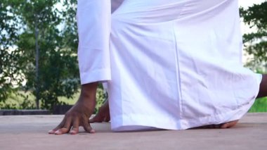 Görüntüler: Asyalı Müslüman Adam 'ın Portresi