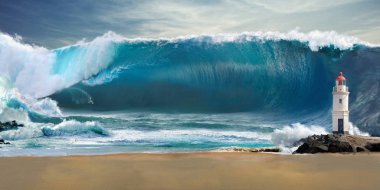 Tsunami felaketi ideal sörf ve seyahat için büyük dalgalar getirir. Brezilya, Japonya, Türkiye, Avustralya ve diğer tropial alanların en iyi kıyılarına büyük dalgalar su sıçratıyor.